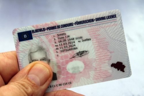 Belgian Drivers licence