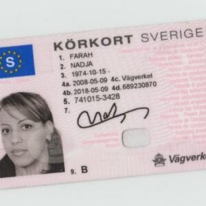 Swedish Drivers license