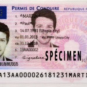 Buy French Drivers Licence Online